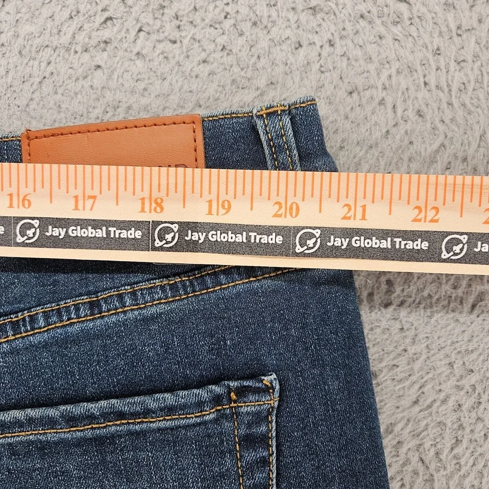 Lucky Brand Jeans Men Size 40x32 121 Slim‎ Straight Blue Denim Zip Fly Stretch
